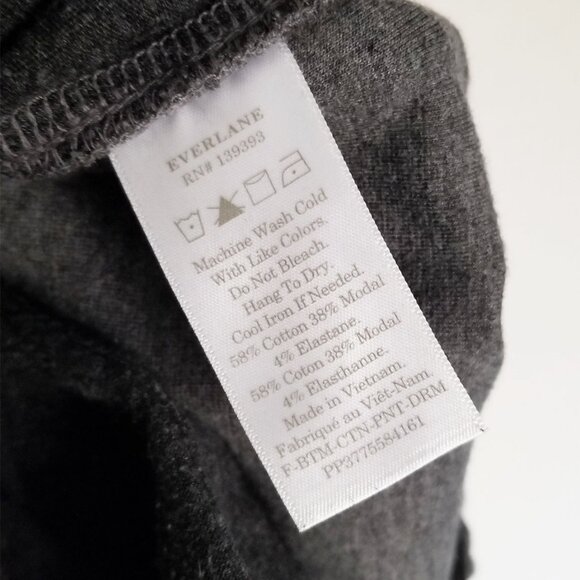 Everlane The Dream Pants Women's S Heather Gray Size S Pull On Stretch Trouser - Picture 11 of 15